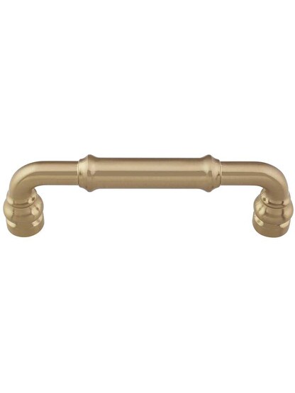 Brixton Cabinet Pull - 3 3/4 inch Center-to-Center in Honey Bronze.